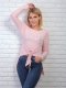 Кофта в смужку з вузлом спереду. Арт.2028
