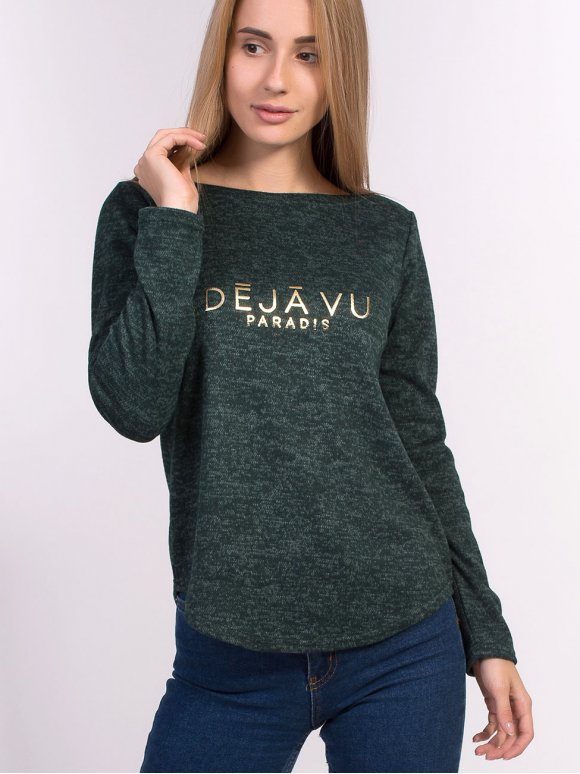 Джемпер з принтом 2445