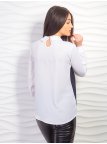 Блуза с шифоновыми рукавами и спинкой. Арт.2241