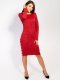 Сукня з кнопками по нозі 2872