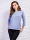 Зручна кофта, прикрашена перлинами. Арт. 2402
