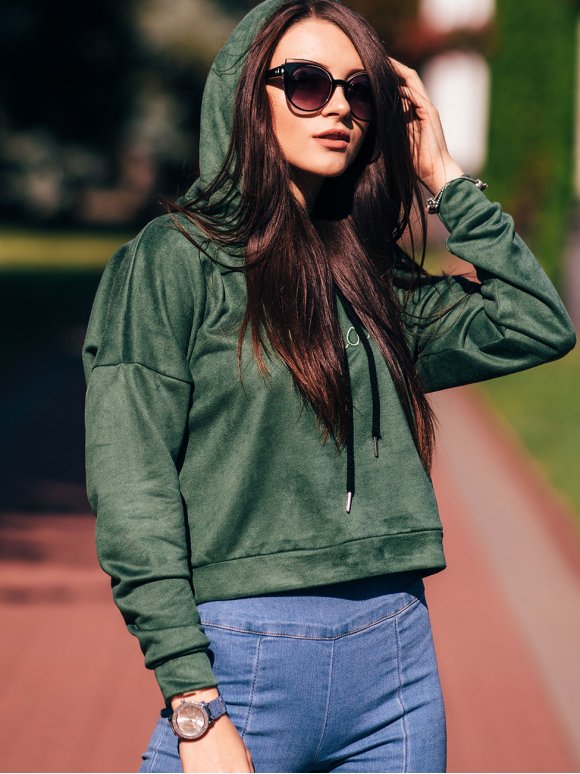 Худи с капюшоном и вышивкой 2812 Худи с капюшоном и вышивкой 2812