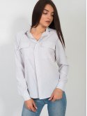 Блуза в дрібний горошок 2810