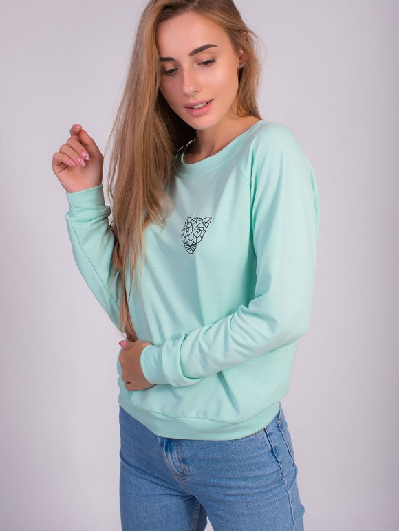 Світшот з вишивкою 2834