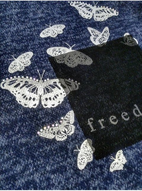Вільний светр з декоративною кишенею. Арт.2107