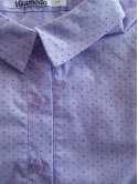 Хлопковая блуза с принтом с длинным рукавом. Арт.2441