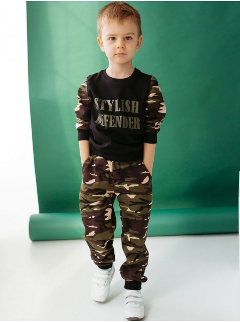 Детский костюм милитари с надписью 10001