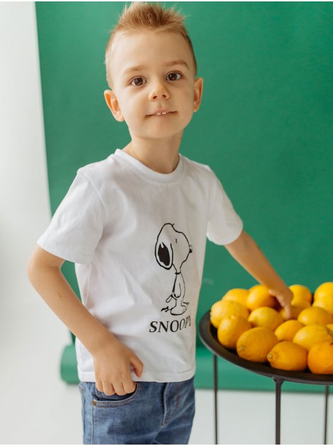 Детская футболка с принтом "SNOOPY" 10017