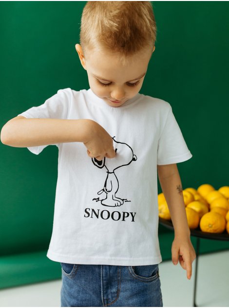 Дитяча футболка з принтом "SNOOPY" 10017