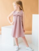 Красивое детское платье с рюшей 10042