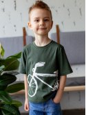 Детская футболка с принтом "велосипед" 10023