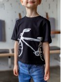 Дитяча футболка з принтом "велосипед" 10023