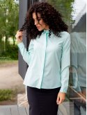 Классическая базовая блуза 3089