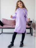 Детское платье худи с удлиненной спинкой 10073