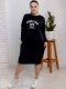 Спортивна сукня size+ з принтом 3181
