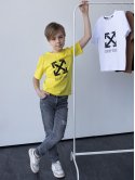 Модная детская футболка с принтом 10087