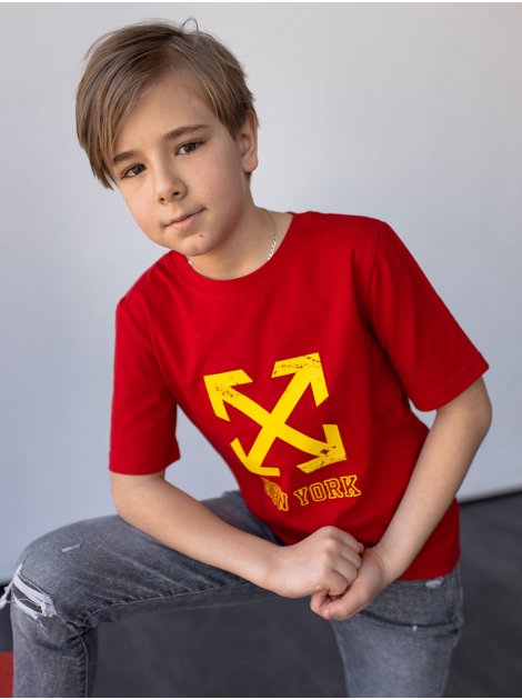 Модна дитяча футболка з принтом 10087