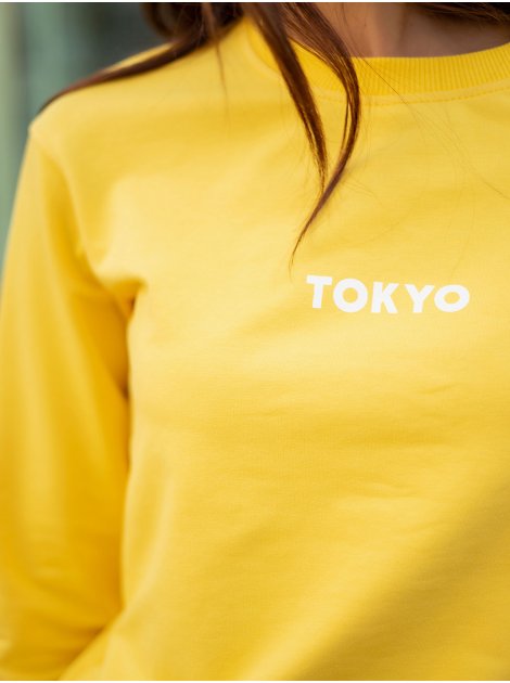 Стильный свитшот с принтом TOKYO 3286
