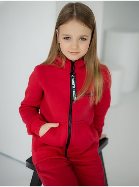 Детский спортивный костюм молнии с пуллером 10103