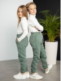 Дитячі спортивні штани на флісі 10105