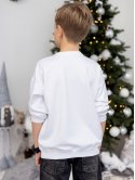 Тёплий детский свитшот с рождественским принтом 10113.1