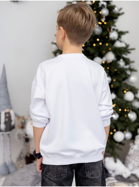 Детский свитшот с рождественским принтом 10113