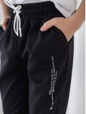 Детские спортивные штаны с принтом 10123