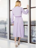 Стильна сукня-сорочка довжини міді 3397