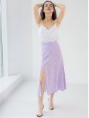 Легкая юбка миди в цветочный принт 3405