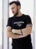 Чоловіча футболка з принтом "BAYRAKTAR" 3452