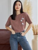 Женская футболка с вышивкой "Бавовна" 3640