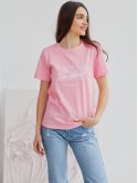 Жіноча футболка з вінтажним принтом 3659