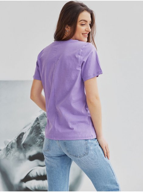 Жіноча футболка з вінтажним принтом 3659