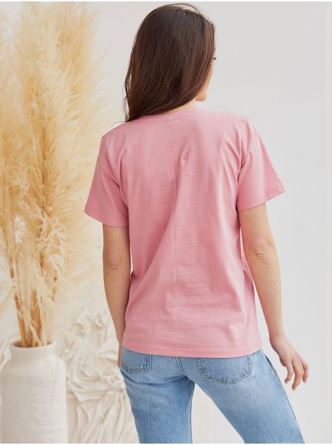 Женская футболка с объемным принтом 3661