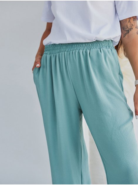Легкие летние штаны size+ 3684