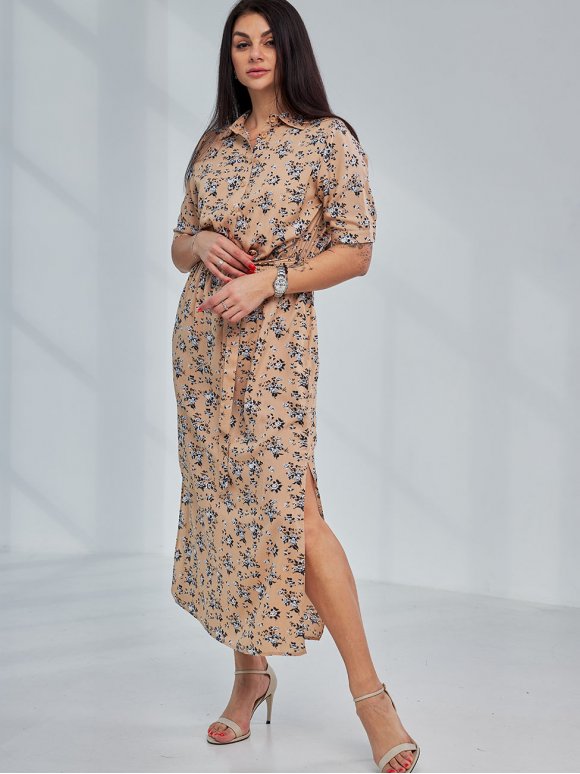 Красивое платье из штапеля size+ 4081