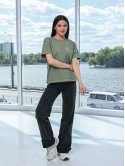 Футболка с вышивкой пшеница 4106