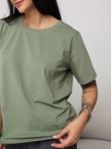 Базовая женская футболка size+ 4071