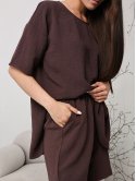 Костюм с футболкой и шортами 4113