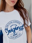 Футболка з принтом Original Denim 4125