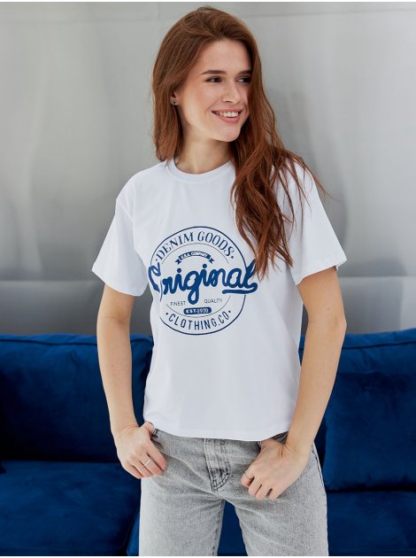 Футболка з принтом Original Denim 4125