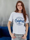 Футболка з принтом Original Denim 4125