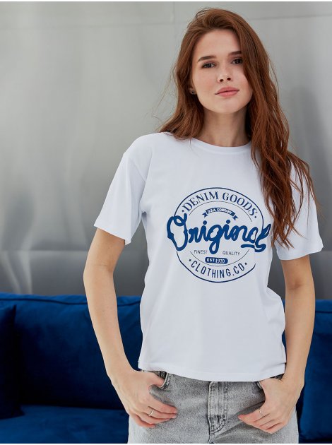Футболка з принтом Original Denim 4125
