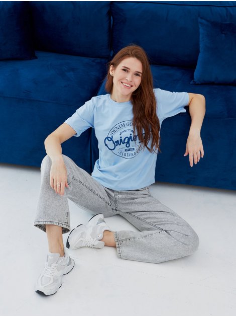 Футболка з принтом Original Denim 4125