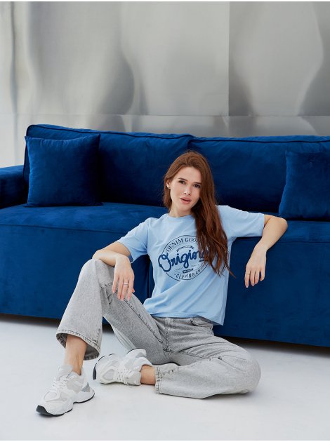 Футболка з принтом Original Denim 4125
