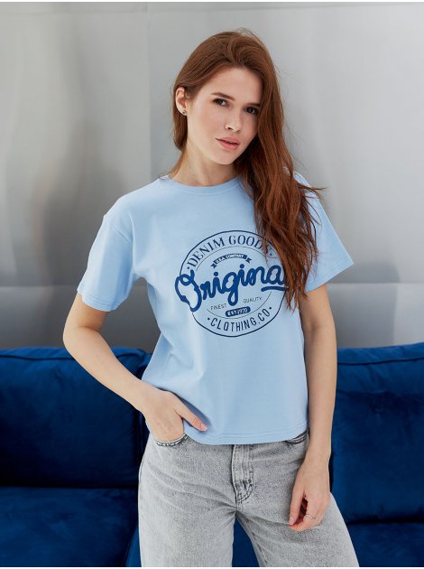 Футболка з принтом Original Denim 4125