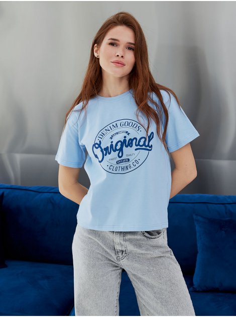 Футболка з принтом Original Denim 4125