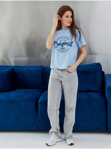 Футболка з принтом Original Denim 4125