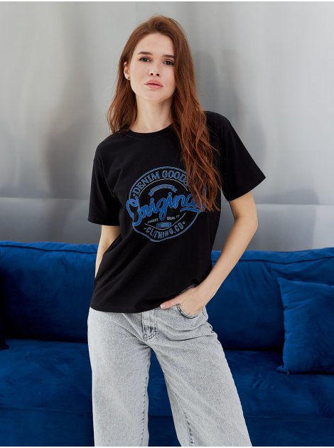 Футболка з принтом Original Denim 4125