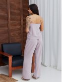 Базовые брюки из крепа size+ 4111